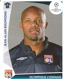 Jean-Alain Boumsong Olympique Lyonnais samolepka UEFA Champions League 2009/10 #296